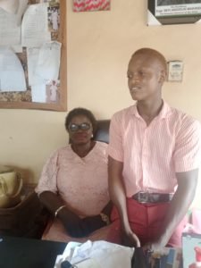 IMG_20210406_102646_535 - Newscoven Musa with his school principal, Mrs Aderonke Toye