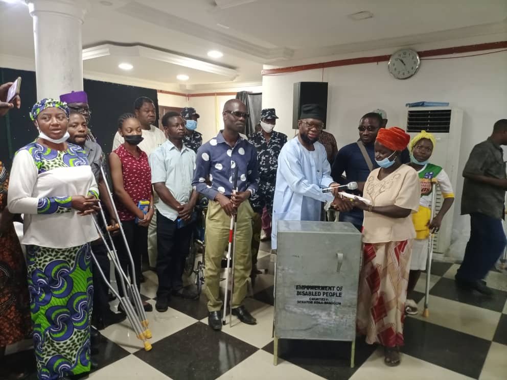 Why Government Should Assist Persons With Disability-Senator Balogun