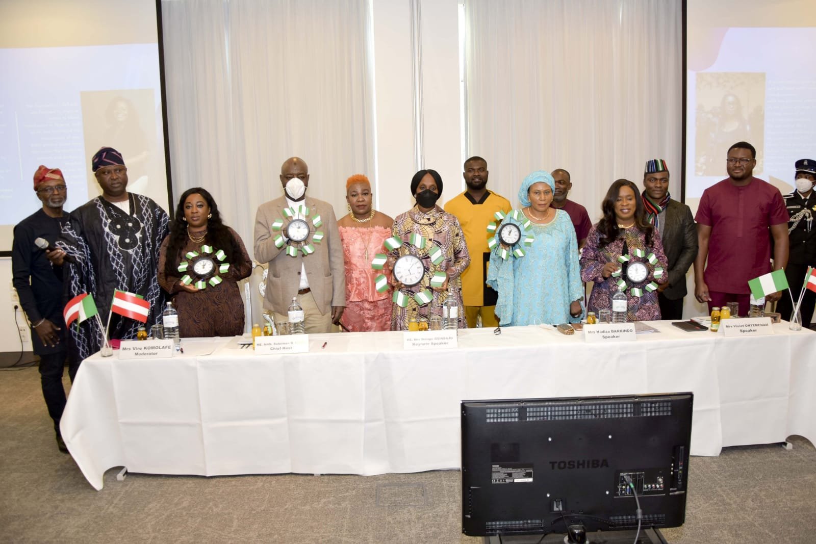 Osinbajo’s Wife Celebrates Nigerian Women In Austria