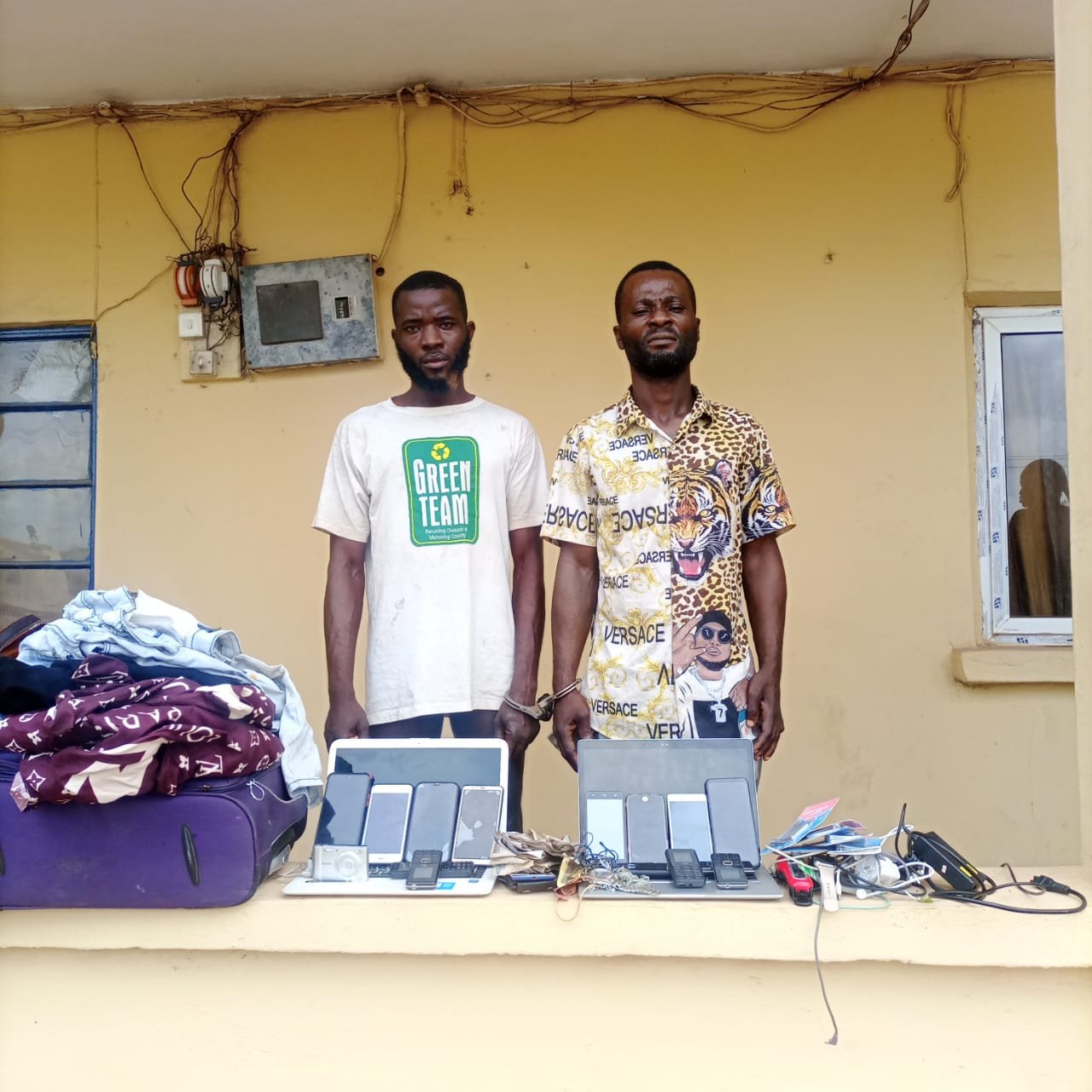 2 Ex-Convicts Re-Arrested For Robbery