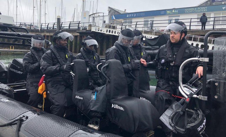 British Govt Trains NDLEA Marine Officers