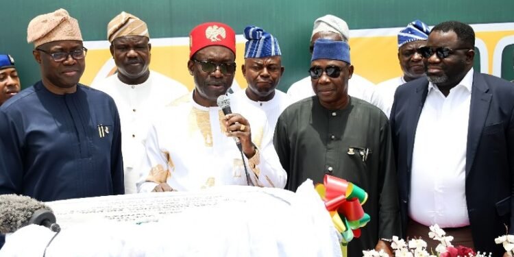 Junction Improvement Projects: Makinde Gives Free Shops To 700 Traders