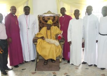 Olubadan-Designate Receives Anglican Clerics