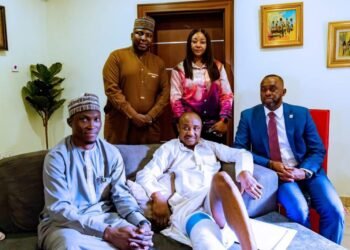 NNPC Ltd Visits Tijjani Babangida Over Loss Of Brother, Son