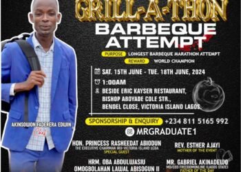Grill-A-Thon: Another Nigerian Sets To Break Guinness World Record In Barbecue Marathon