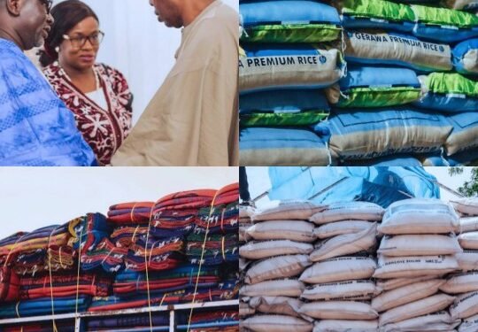 PHOTO NEWS: NNPCL Donates Relief Items To Borno Flood Victims