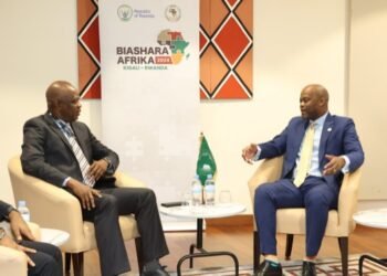 CGC Adeniyi Meets With AfCFTA Secretary-General In Rwanda