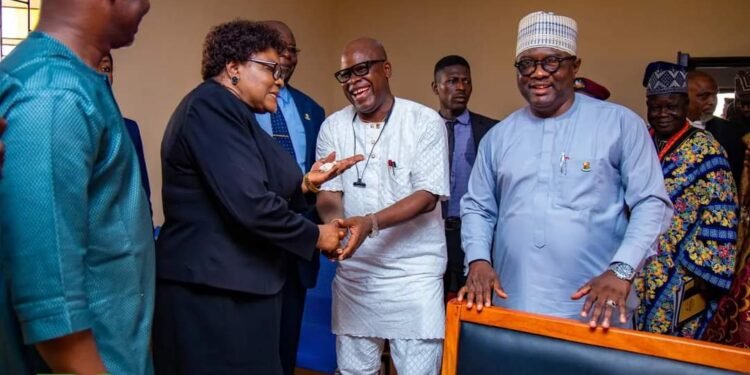 Commissioning of Ona Ara Magistrate Court - Newscoven Oyo CJ Commissions Magistrate Court Reconstructed By Sanusi