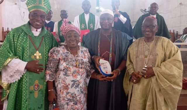 The Methodist Church of Nigeria, Diocese of Agodi, has honoured Chief Jubril Dotun Sanusi, Chairman/CEO of Ilaji Hotels and Sports Resort, with the prestigious Award of Excellence in Service.