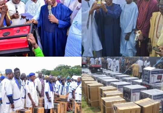 photocollage_2024101310244624_copy_540x540 - Newscoven Oseni Lifts Metal Artisans With ₦250M Empowerment Initiative