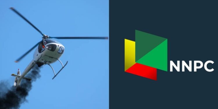 Helicopter - Newscoven NNPCL Confirms Port Harcourt Helicopter Crash Incident