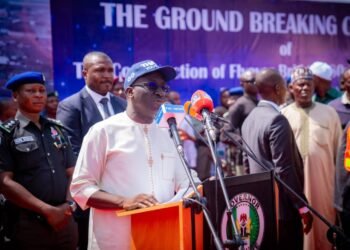 Okpebholo Flags Off First Flyover In Edo •Swears In Health Commissioner