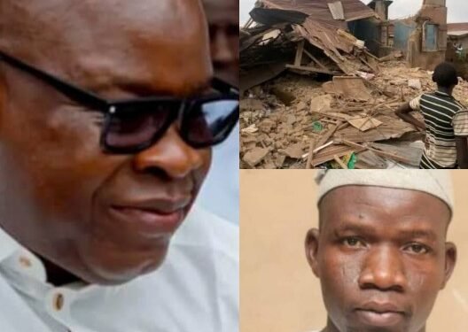 Sanusi Condoles Families Of Collapsed Building Victims, Ex-LG Chair