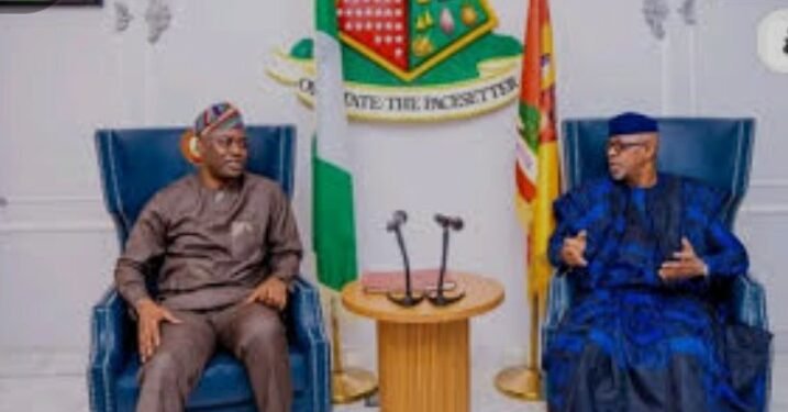 Oyo Gov Makinde -Ogun Gov Abiodun - Newscoven Southern Governors Commiserate With Makinde Over Brother's Death