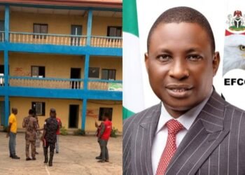 VIDEOS: EFCC Accused Of Illegal Entry, Forceful Takeover Of Private School