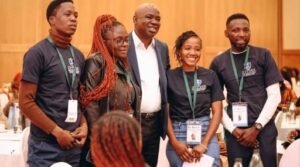 Kwakye-Donkor-CEO-ATP-with-some-past-paticipants_copy - Newscoven Africa Youth in Tourism Innovation Challenge