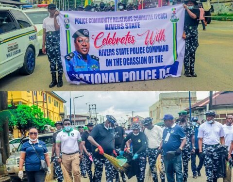 National Police Day: CP Adepoju Leads Rivers Police On Community Service