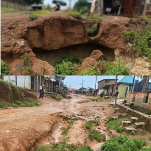 Bad Road: Wire and Cable/Orisunmibare/Ita Faaji Residents Will Smile Soon -Oyo Govt (PHOTOS)