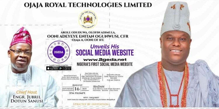Ooni-of-Ife-Dotun-Sanusi-2GEDA_copy - Newscoven Sanusi To Host Ooni Of Ife As '2GEDA' Social Media Platform Unveils August 16