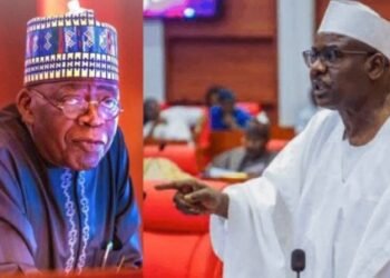President_Bola_Tinubu_Senator_Ali_Ndume_Copy - Newscoven Ndume To Tinubu: Sack PENGASSAN, If...