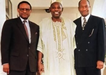 Emeka_Anyaoku_MKO_Abiola_Mike_Akhigbe_Copy - Newscoven MEMOIR: The Final Photograph- Last Public Appearance Of Chief MKO Abiola