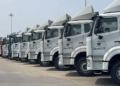 Dangote-Refinery-Delivery-Trucks_copy_562x339 - Newscoven Marketers Mull Downward Price Adjustment As Dangote Refinery Finalises Free PMS Delivery