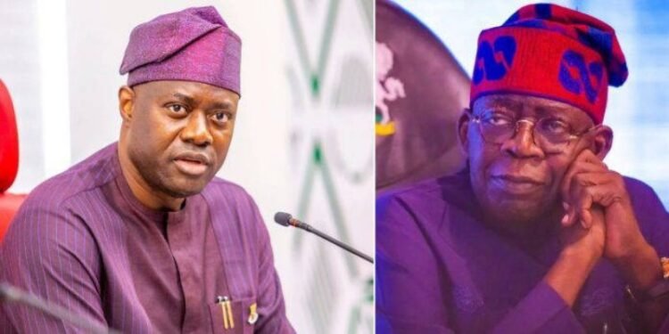 Seyi-Makinde-and-Bola-Tinubu_copy_800x400 - Newscoven Bodija Explosion: FG ₦30Bn Untouched •₦24.6Bn State Fund Expended -Oyo Govt