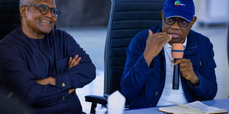 Aliko-Dangote-Bayo-Ojulari-NNPCL_copy_819x508_1_1 - Newscoven NNPCL, Dangote Group In Alliance To Accelerate Nigeria's Energy Security, Prosperity