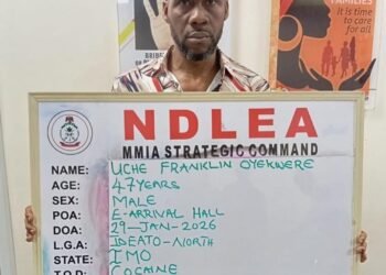 Brazilian-Returnee-Uche-Franklin-Onyekwere_copy_812x774_1_1 - Newscoven NDLEA Arrests Brazil Returnee, Onyekwere, With Cocaine Concealed In Private Part