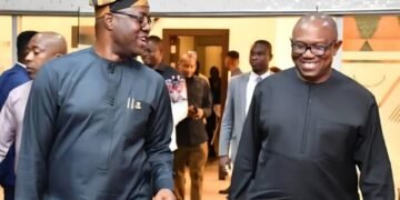 Oyo-Gov-Makinde-Peter-Obi_copy_600x382_1_1 - Newscoven Peter Obi Lauds Makinde For Oyo Uplift •My Team Will Continue After Me