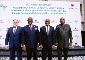 Afreximbank Leads $4bn Financing For Dangote Refinery With $2.5bn Commitment
