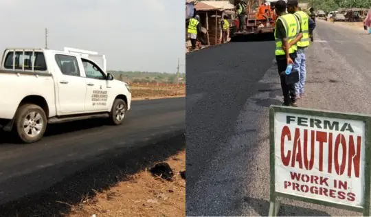 Motorists Laud FERMA Over Rehabilitation Of Federal Roads In Oke-Ogun