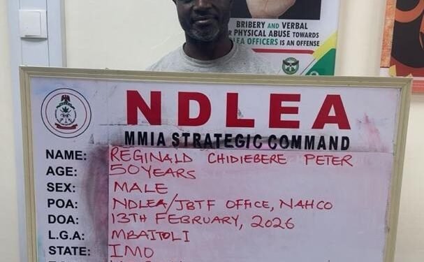 Chidiebere, Wanted Drug Kingpin, Surrenders To NDLEA After 13 Years In Hiding