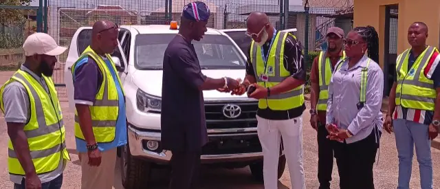 Airport Upgrade: Oyo Presents Specialised Vehicle To NAMA