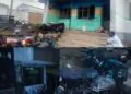 Illegal Stop-And-Search Activity: Mob Sets Police Post Ablaze Over Death Of Motorcyclist