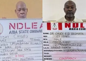 Illicit Drugs: NDLEA Arrest Great Grandpa (93), Medical Doctor (69), Couple