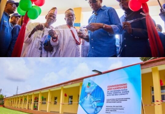 NNPC Commissions, Hands Over Rehabilitated Wards To National Orthopedic Hospital, Igbobi