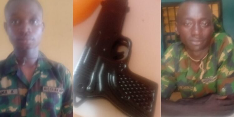 Police Arrest 2 Army Privates For Alleged ₦20,000 Robbery