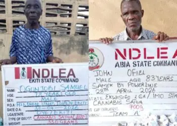 NDLEA Arrests 2 Grandpas For Drug Trafficking