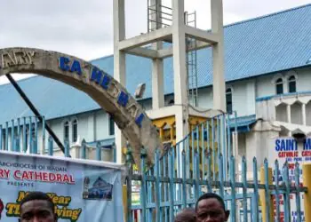 OYRLEA, Security Agencies Clear Illegal Transport Activities Around St. Mary's Cathedral