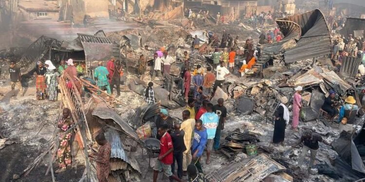 Oranyan Market Fire: Oyo Acting Governor Sympathises With Traders