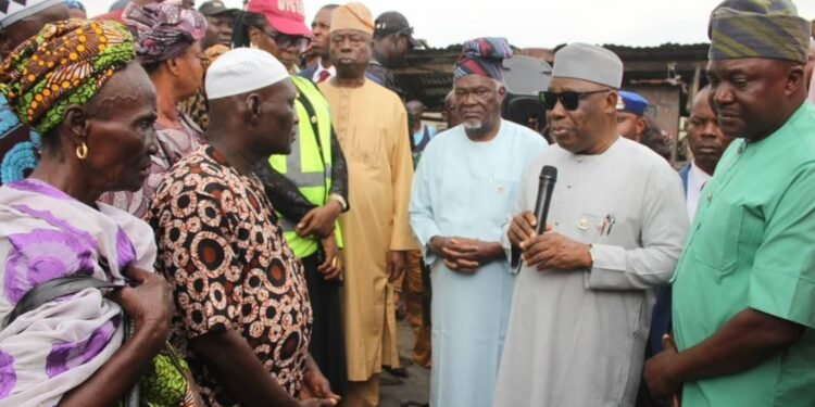 Oranyan Market Fire: Oyo Acting Governor Visits, Promises Support