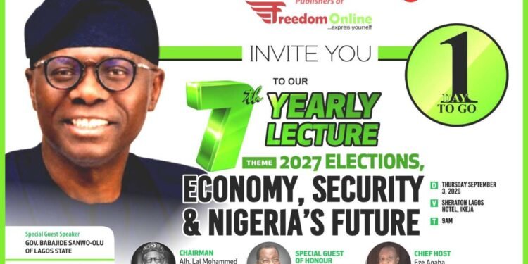 Sanwo-Olu Delivers Freedom Online 7th Yearly Lecture Thursday
